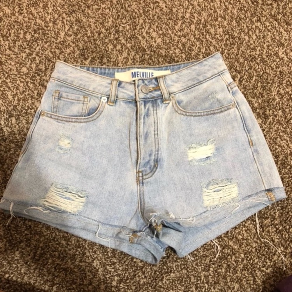 Brandy Melville Button Fly Shorts